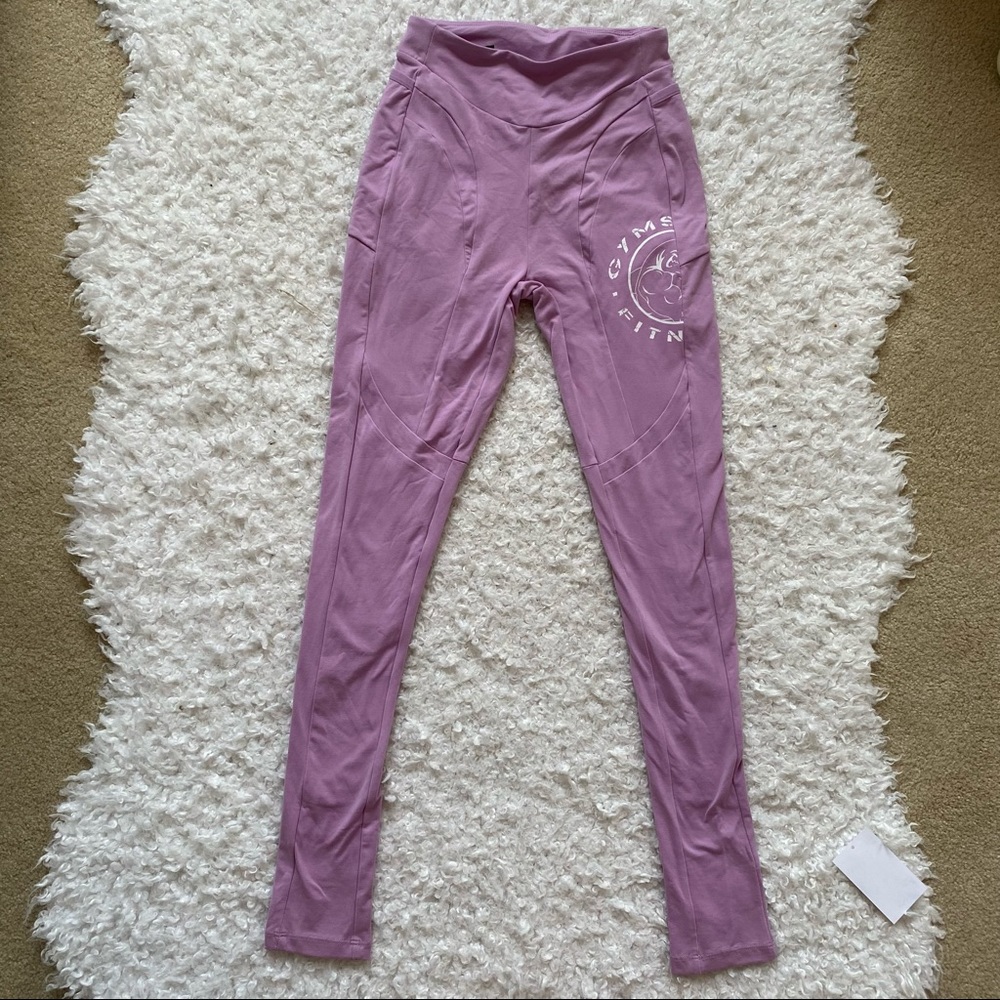 Gymshark Legacy Fitness Panel Lavender Leggings S